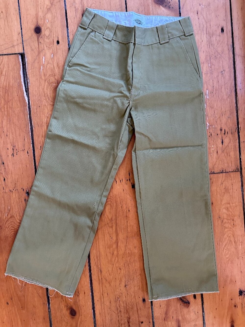 Faded green Dickie trousers
